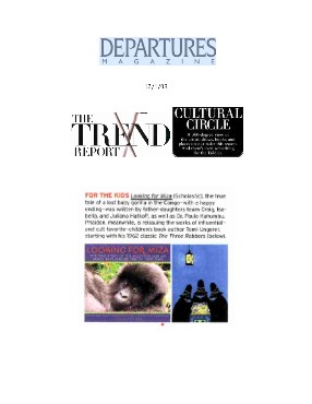 Departures Magazine - The Trend Report